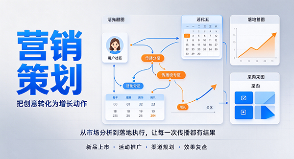 汉南区营销策划